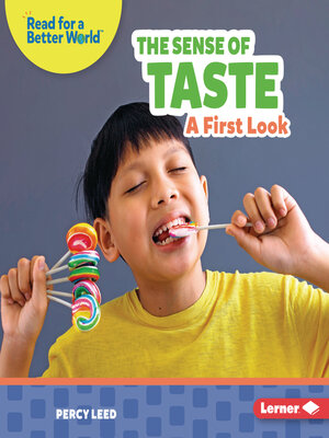 cover image of The Sense of Taste